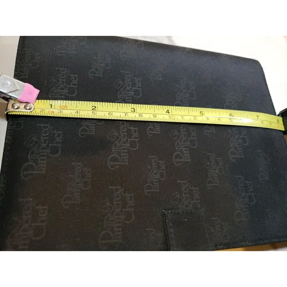 Pampered Chef Black Consultant Logo Organizer 